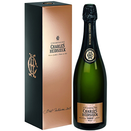 Шампанское Charles Heidsieck, Brut Millesime, 2005, gift box ;