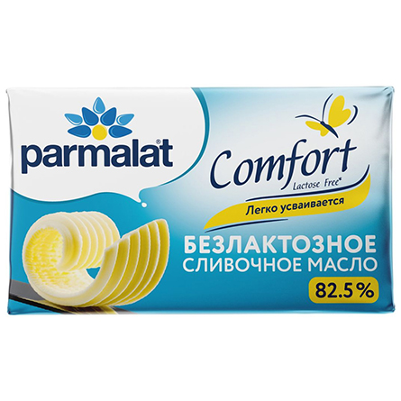 Масло сливочное безлактозное Parmalat Comfort 82,5% 150г 