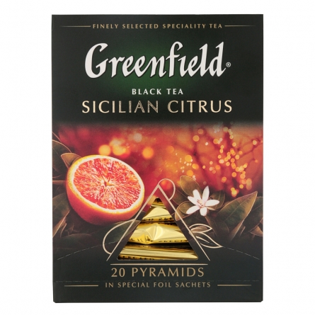 Чай черный Greenfield Sicilian Citrus 20 пир