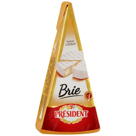 Сыр President Бри мягкий с белой плесенью 60% 200г