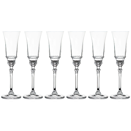 Набор бокалов для шампанского Gemma Aida 0,15л 6шт LR-066