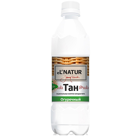 Напиток кисломолочный Тан Огуречный 1,7% eL`Natur 500мл