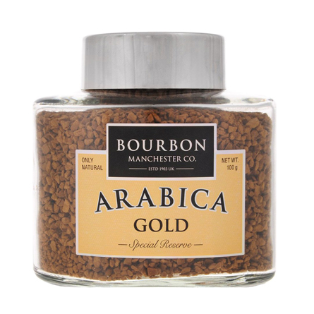 Кофе растворимый Bourbon Arabica Gold 100г