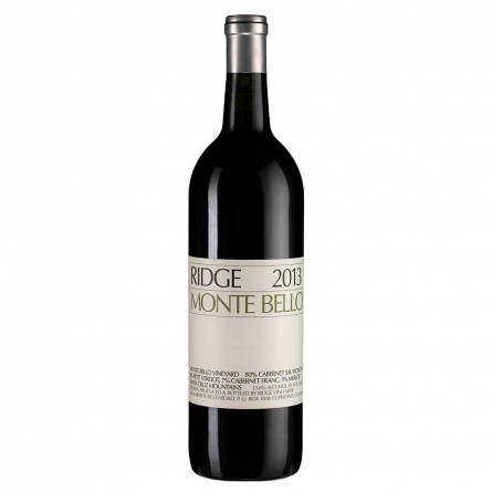 Вино Monte Bello, Ridge Vineyards