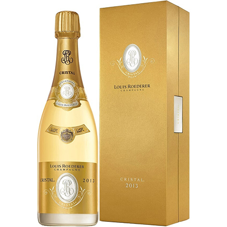 Шампанское 'Cristal' AOC, 2013, gift box;