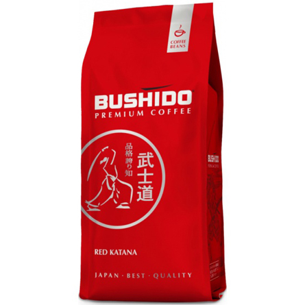 Кофе Bushido Red Katana зерно 1000г
