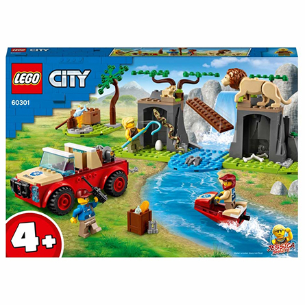 Конструктор LEGO City Спасательный внедорожник для зверей