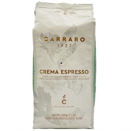 Кофе в зернах Carraro Crema Espresso 1кг