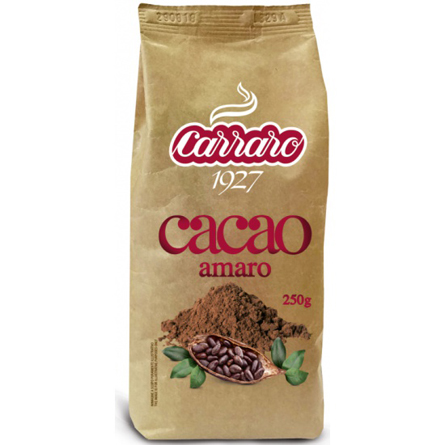 Какао без сахара Carraro Cacao Amaro 250г