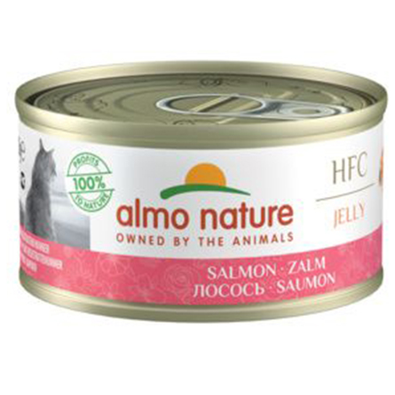 Консервы для кошек Almo Nature с лососем 70г