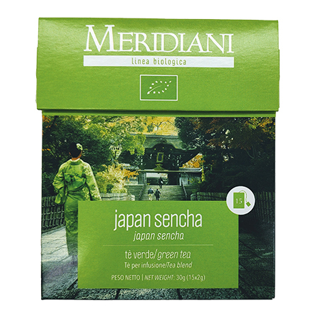 Чай зеленый Япония Сенча Meridiani 15пак