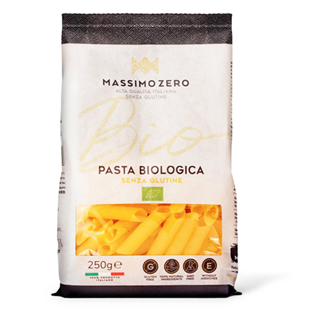 Макароны Пенне кукуруза/рис без глютена Massimo Zero 250г