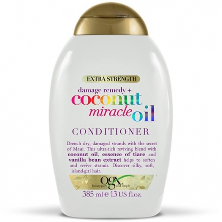 Кондиционер для волос OGX кокосовое масло 385мл