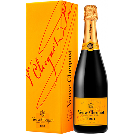 Шампанское Veuve Clicquot, Brut, with gift box;