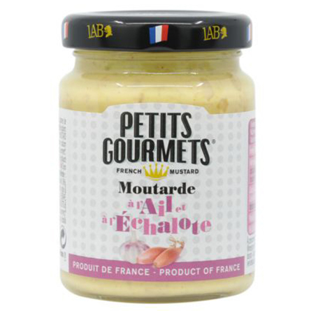 Горчица с чесноком и луком Petit Gourmets 100г