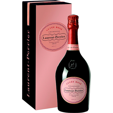 Шампанское Laurent-Perrier, Cuvee Rose Brut, mirror box;