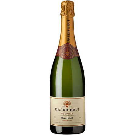 Игристое вино Marc Bredif, Vouvray AOC Brut;