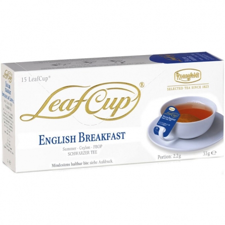 Чай черный Ronnefeldt English Breakfast LeafCup 15пак