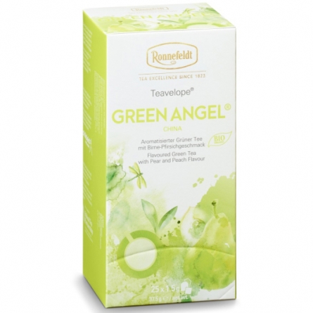Чай зеленый Ronnefeldt Teavelope груша/персик 25пак