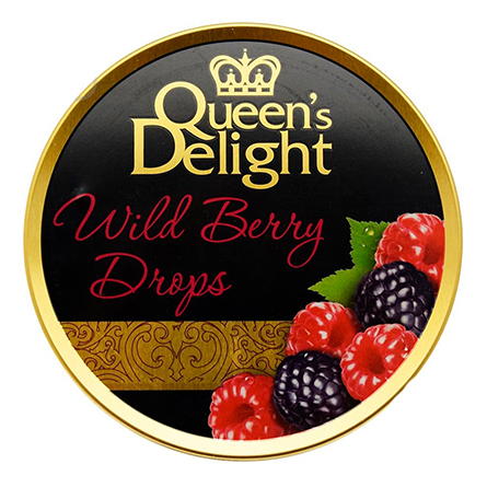 Леденцы карамельные Queen's Delight со вкусом лесных ягод 150г