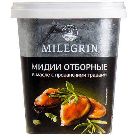 Мидии в масле с прованскими травами Меридиан Milegrin 415г