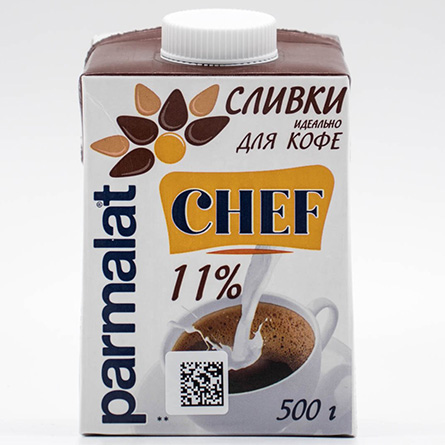 Сливки Parmalat 11% 500мл