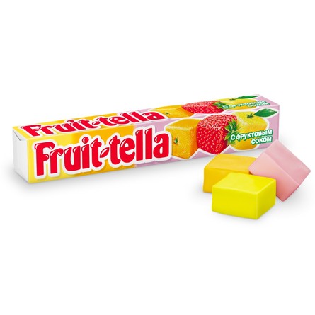 Жевательные конфеты Fruittella Ассорти, 41г