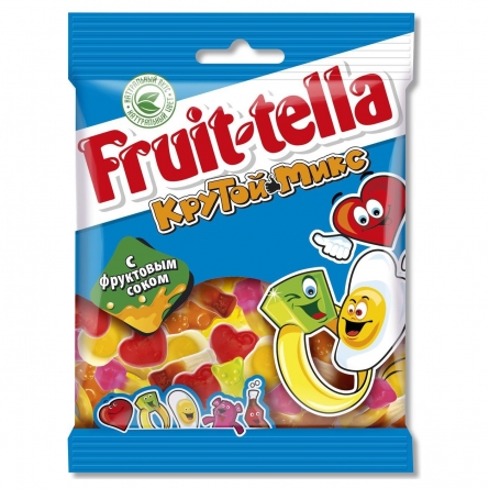 Мармелад Fruittella жевательный крутой микс 70г