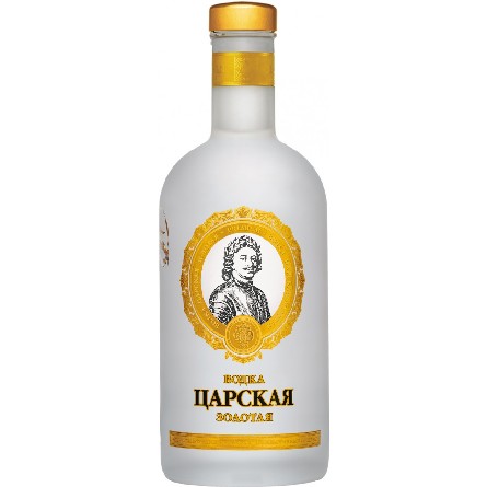 Водка 'Царская' Золотая, 1л;