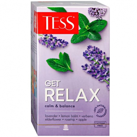 Чай TESS Get Relax с ароматом бузины 20пак