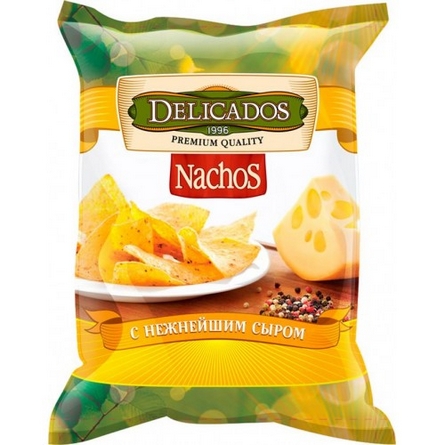 Чипсы Начос кукурузные со вкусом сыра 150г