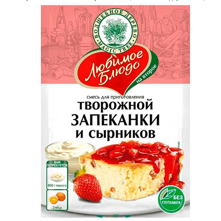 Смесь для творожной запеканки и сырников Волшебное дерево 130г