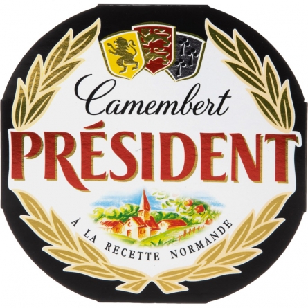 Сыр President камамбер мягкий с белой плесенью 45% 125г