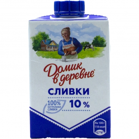 Сливки Домик в деревне 10% 200г