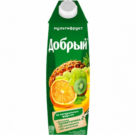 Сок Добрый мультифрукт 1 л