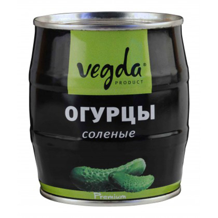 Огурцы соленые Vegda product 580г