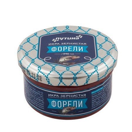 Икра форели Путина 170г