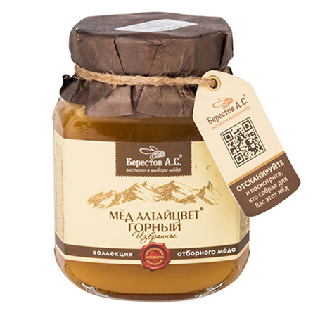 Мед алтайцвет горный Берестов 500г