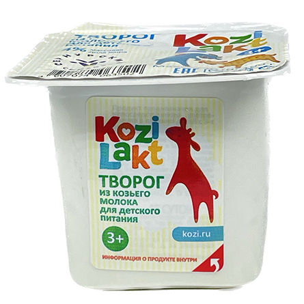 Творог из козьего молока 4% Kozilakt 100г