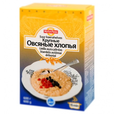 Хлопья MYLLYN PARAS крупные овсяные Геркулес 500г