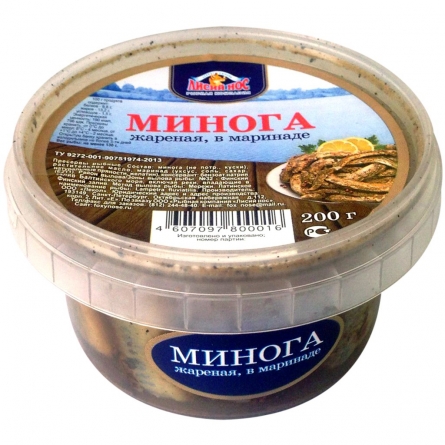 Минога жареная в маринаде Лисий Нос 200г