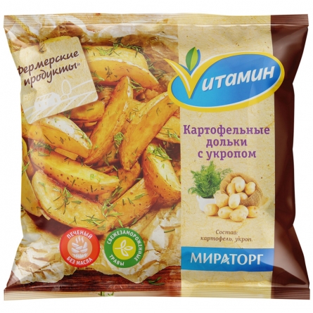 Картофельные дольки с укропом Мираторг 400г