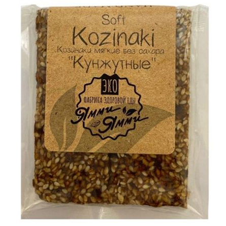 Козинаки мягкие Кунжутные без сахара Ямми Ямми 60г