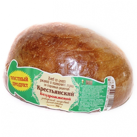 Хлеб Крестьянский бездржжевой Рижский хлеб 300г