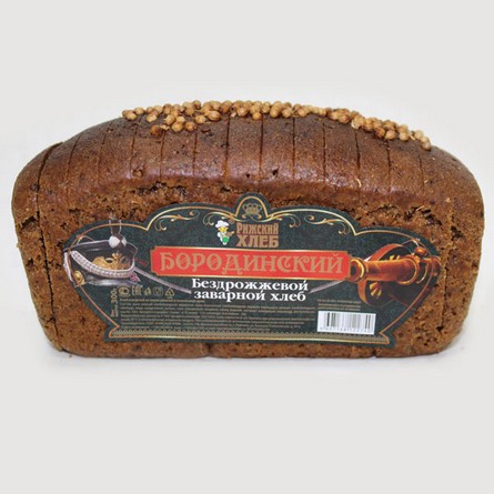 Хлеб Бородинский бездржжевой Рижский хлеб 300г