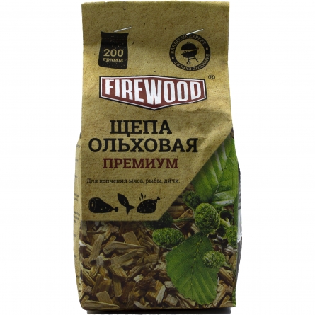 Щепа Ольховая премиум FireWood 200г