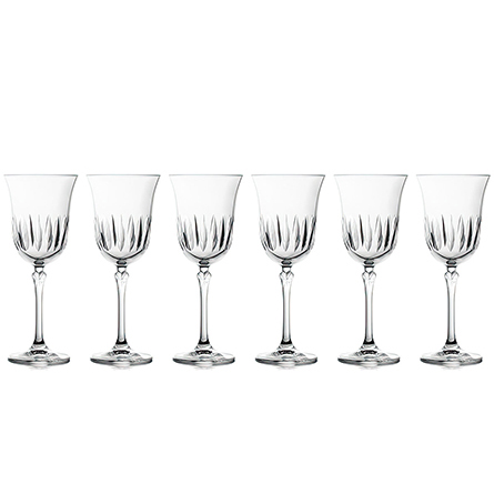 Набор бокалов для вина Gemma Point 0,225л 6шт LR-085