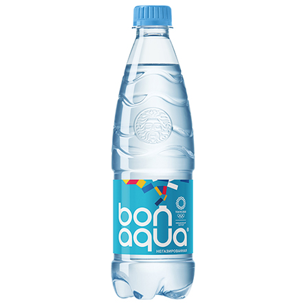 Вода питьевая Bona Aqua негазированная столовая 0,5л