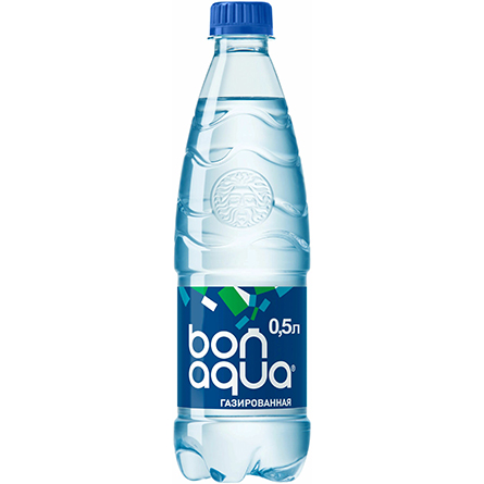 Вода питьевая Bona Aqua газированная столовая 0,5л