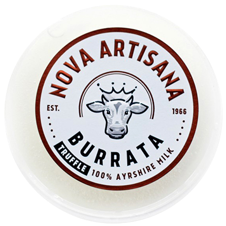 Сыр мягкий Буррата с трюфелем 48% Nova Artisana 200г